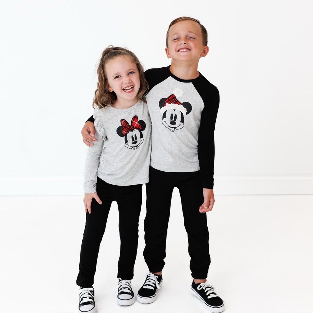 Little Sleepies Mickey Fair Isle Boys LS Top